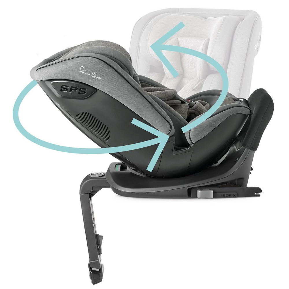 Scaun auto rotativ 360 Silver Cross Motion All Size Glacier [4]