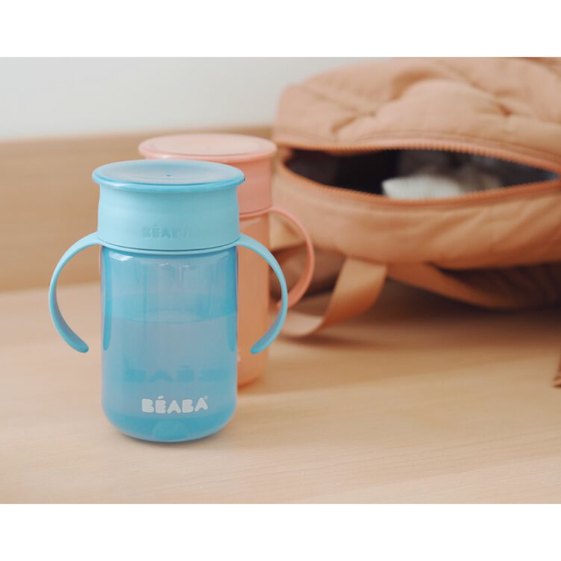 Cana de invatare Beaba 340 ml Blue [4]