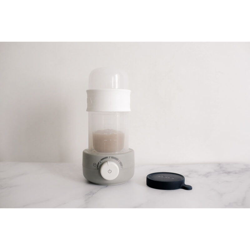 Incalzitor biberoane si sterilizator Baby Milk Second Gri [3]