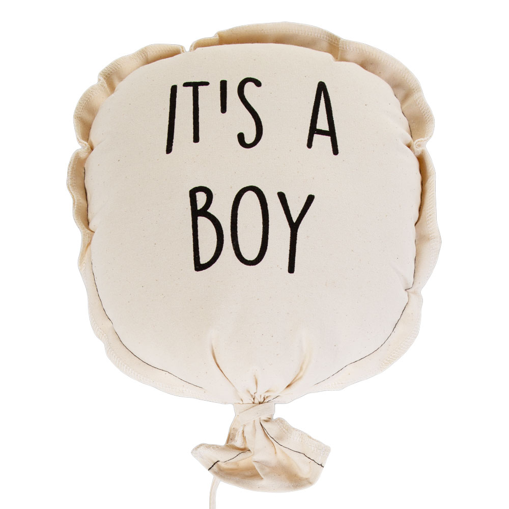 Decoratiune perete balon Childhome, 35x26x8 cm, Baiat [3]