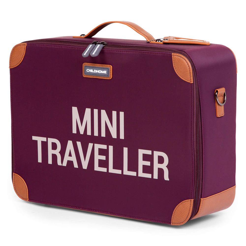Valiza pentru copii Childhome Mini Traveller Visiniu [3]