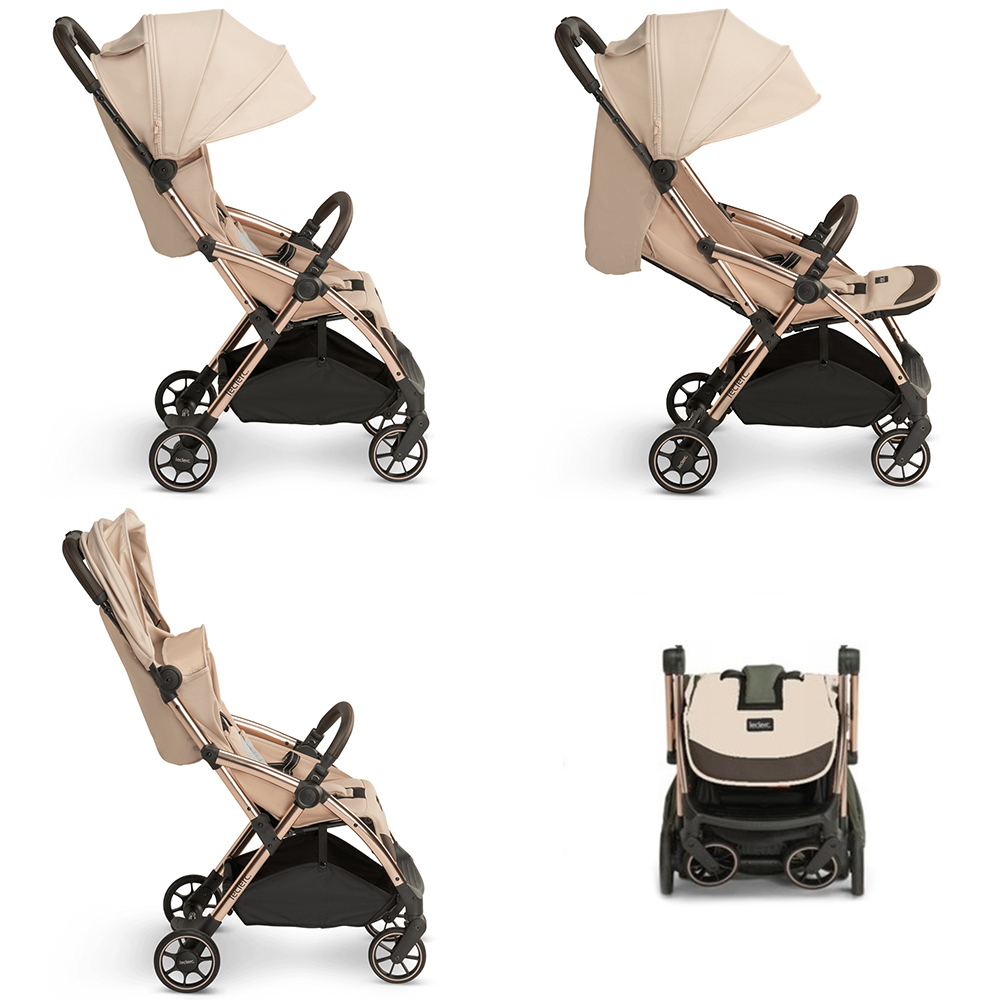Carucior Leclerc Influencer 2 in 1 Sand Chocolate [4]