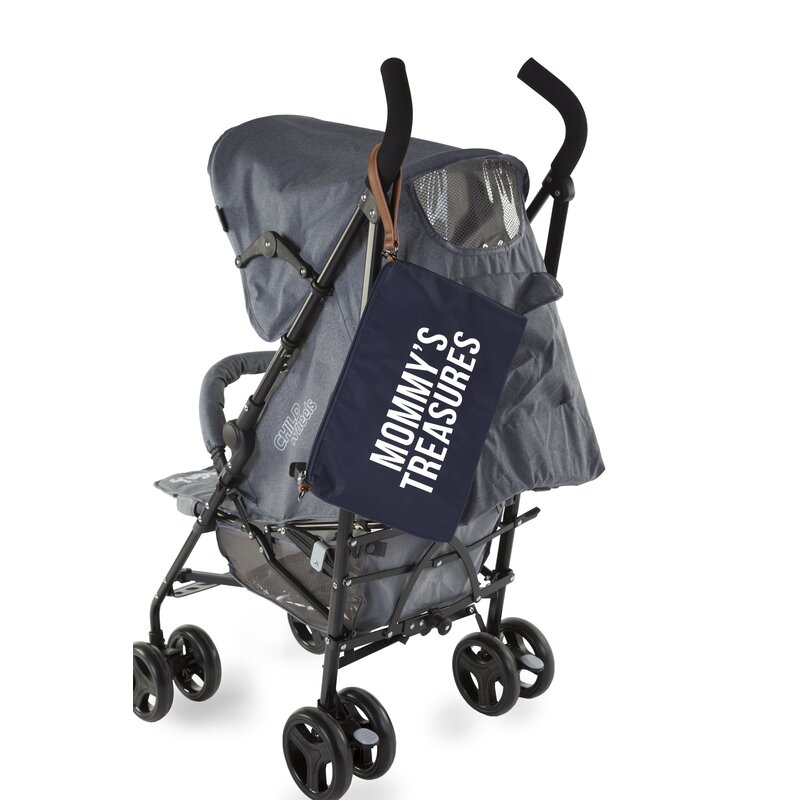 Poseta Childhome Mommy Clutch 33x23 cm Bleumarin [4]