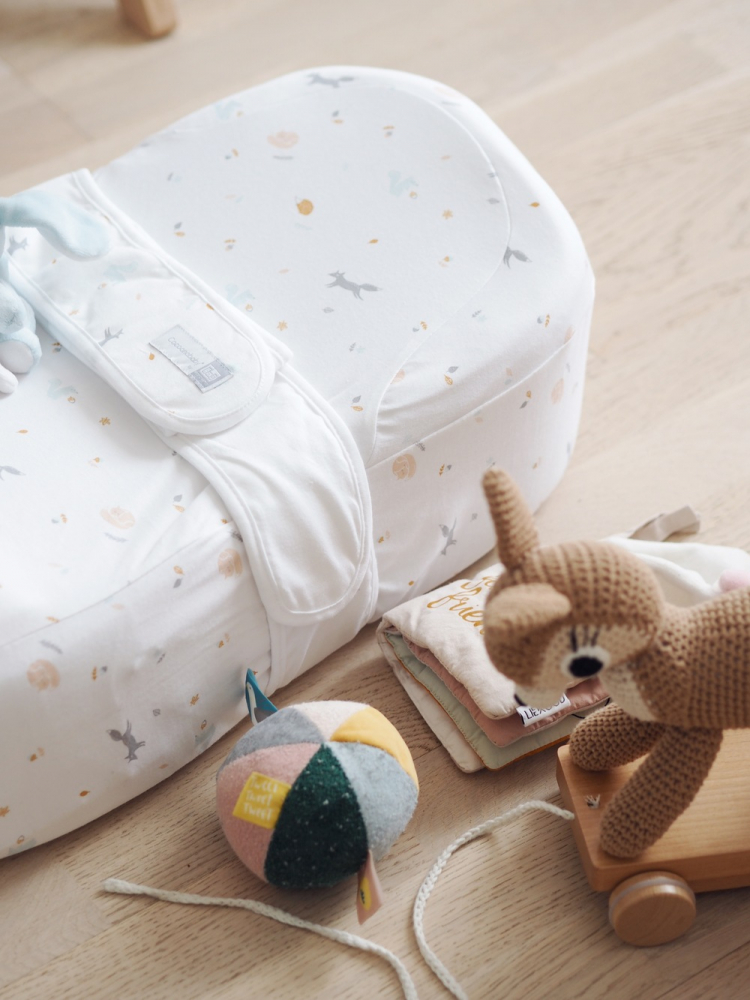 Baby nest ergonomic Red Castle Cocoonababy 10° Happy fox [6]