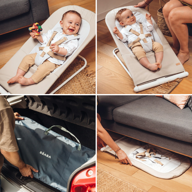 Balansoar Beaba Eazy Relax Greige [4]