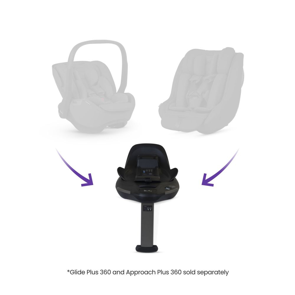Baza Isofix Plus rotativa 360 pentru scaun auto Silver Cross [2]