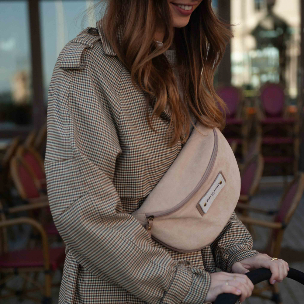 Borseta bebelusi Baby On Board Armelle Banana Naturel [6]