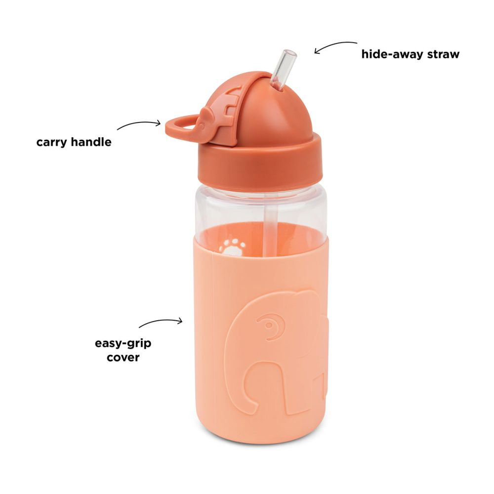 Cana cu pai Done by Deer Easy-grip Elphee Papaya 350 ml [4]