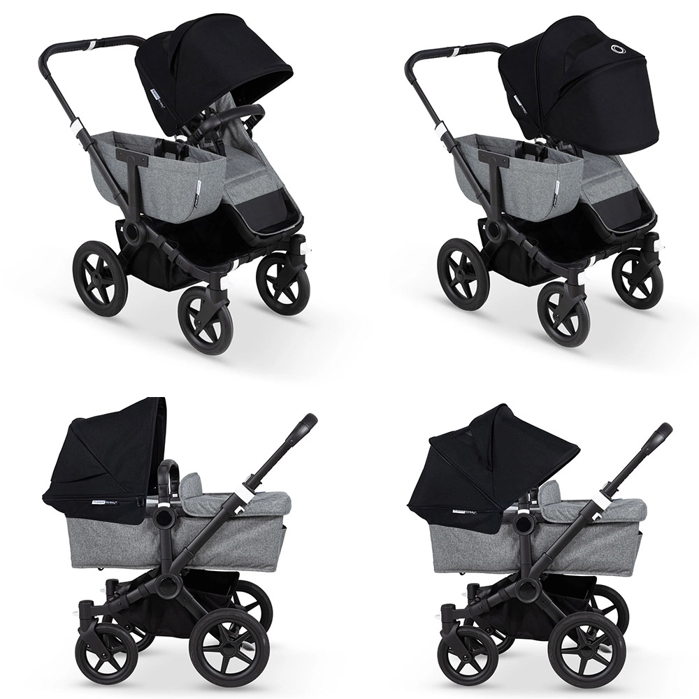 Capotina carucior Bugaboo Donkey 3 Black [3]