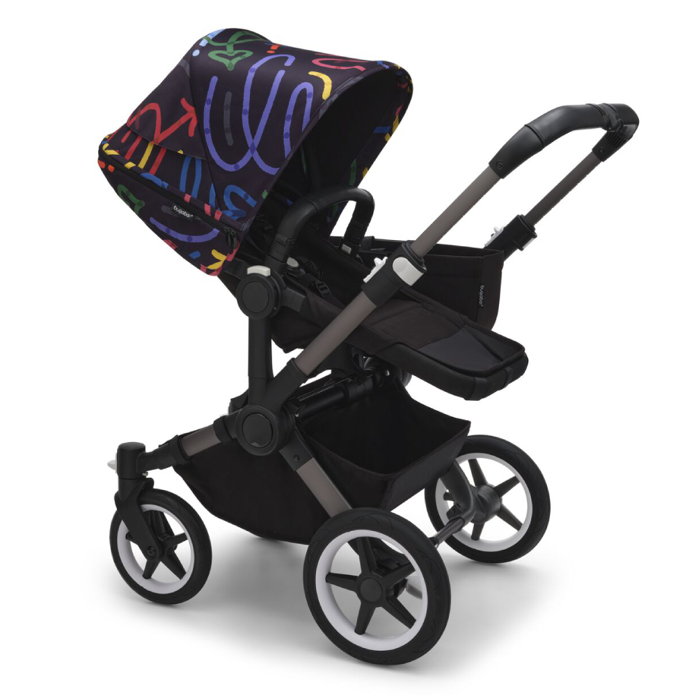 Capotina carucior Bugaboo Donkey 5 Art of Discovery Dark Blue [2]