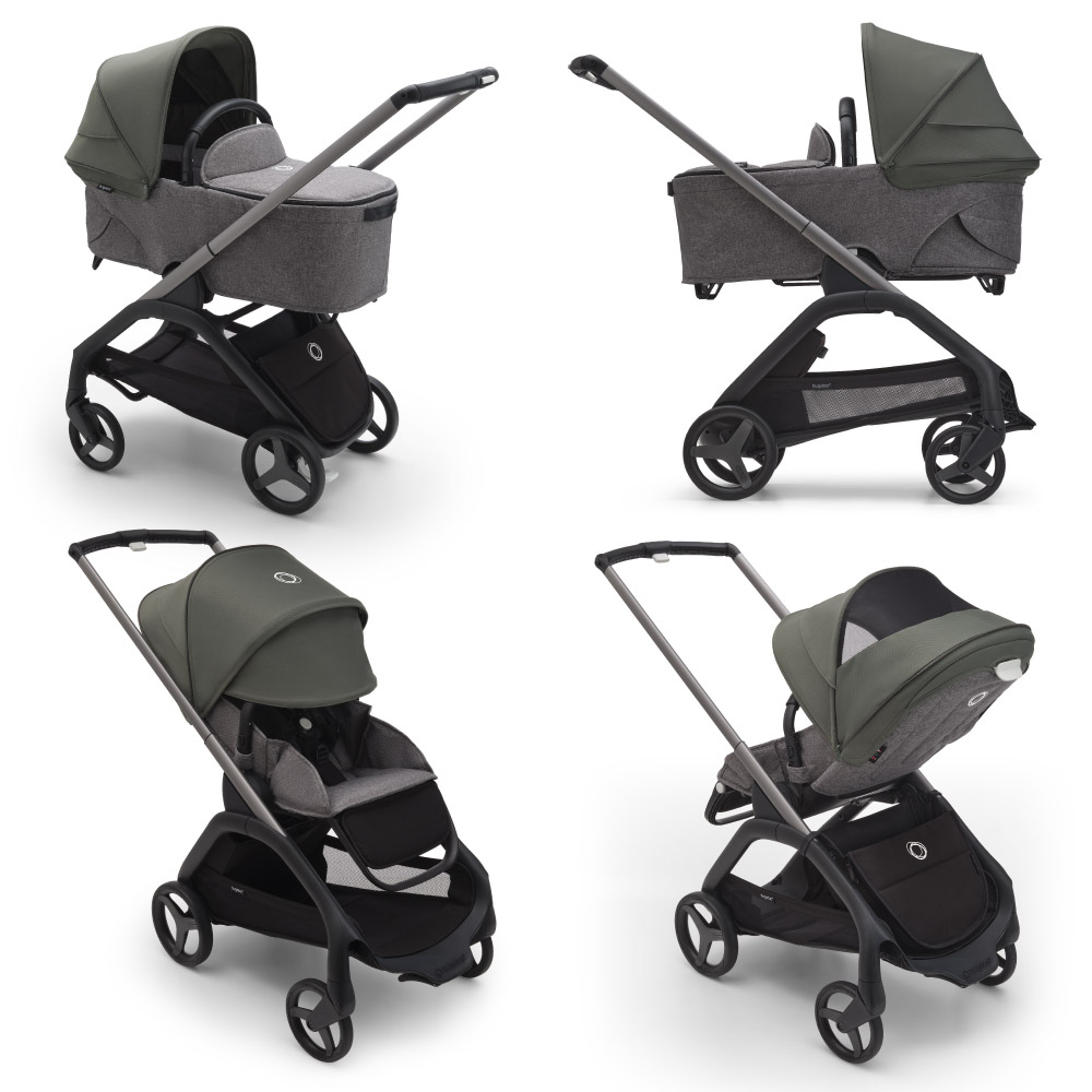 Capotina carucior Bugaboo Dragonfly Forest Green [2]