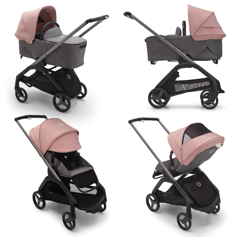 Capotina carucior Bugaboo Dragonfly Morning Pink [2]