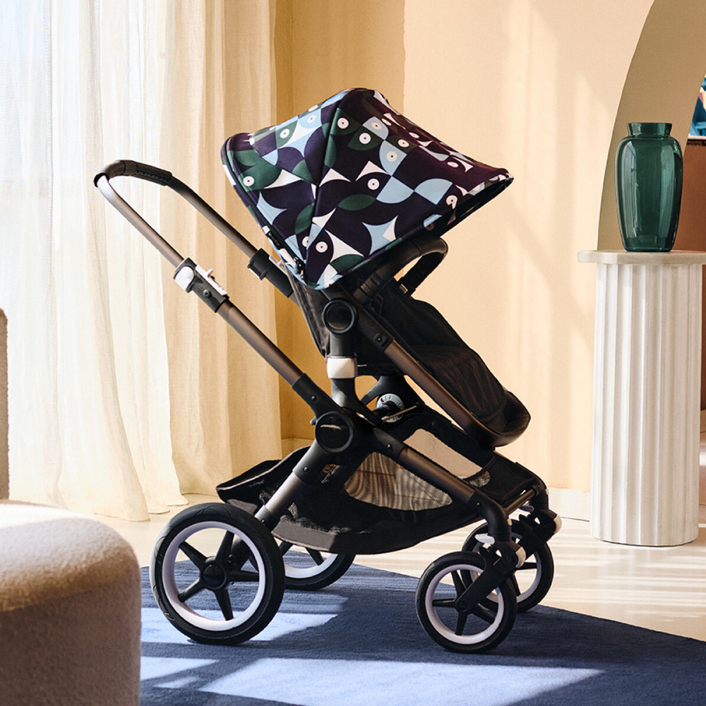 Capotina carucior Bugaboo Fox 3/Lynx Animal Explorer Green/Light Blue [2]