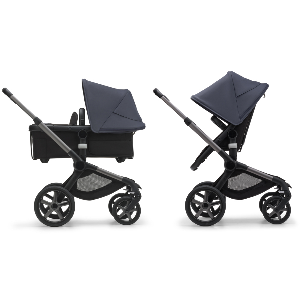 Capotina carucior Bugaboo Fox 5/Lynx Stormy Blue [2]