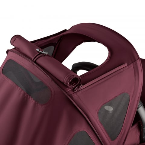 Capotina cu extensie plasa insecte Bugaboo Dragonfly Dark Cherry [3]