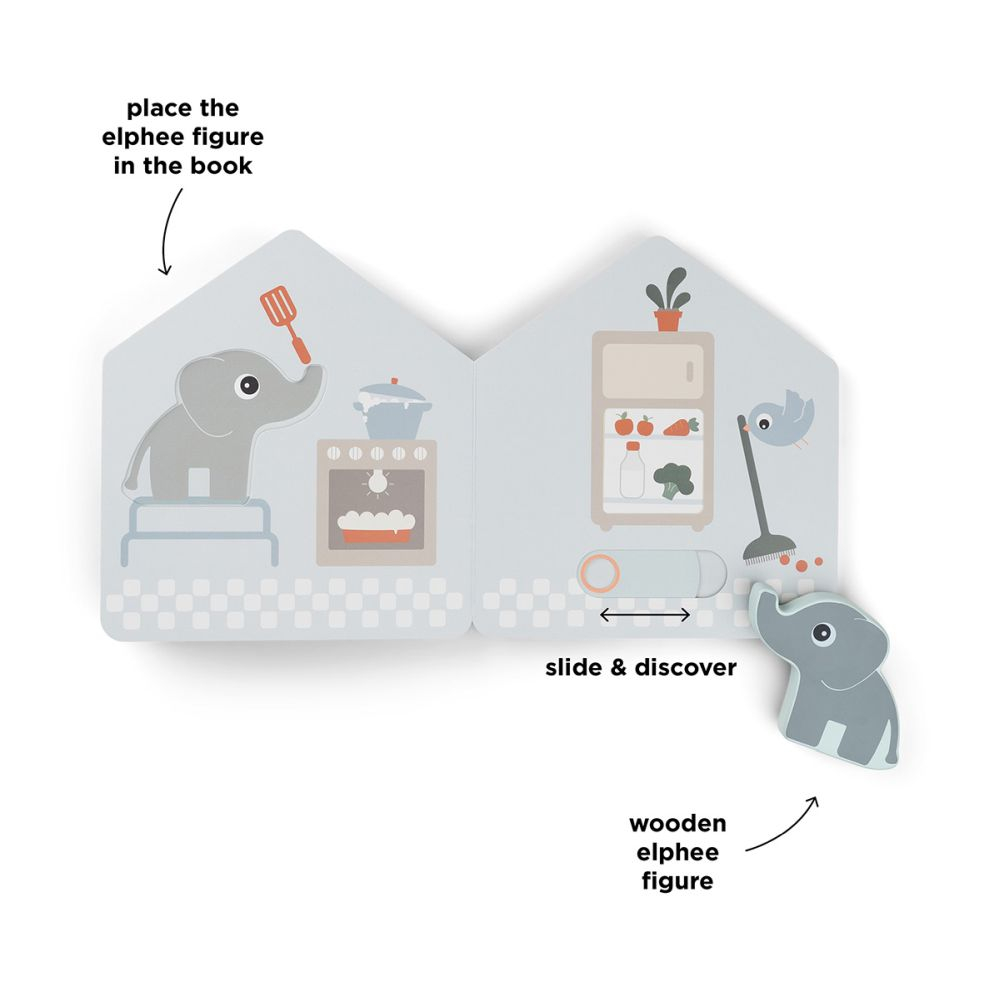 Carticica jucarie educativa Done by Deer Casa lui Elphee [4]