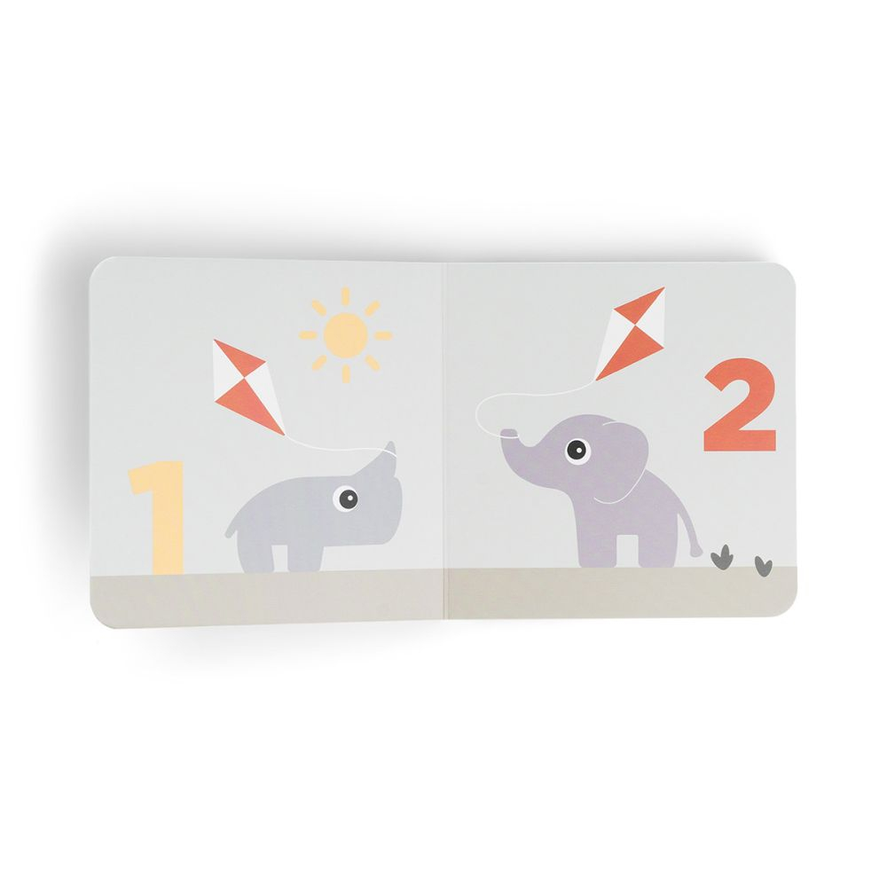 Carticica jucarie educativa numarat Done by Deer Elphee Colour Mix [2]