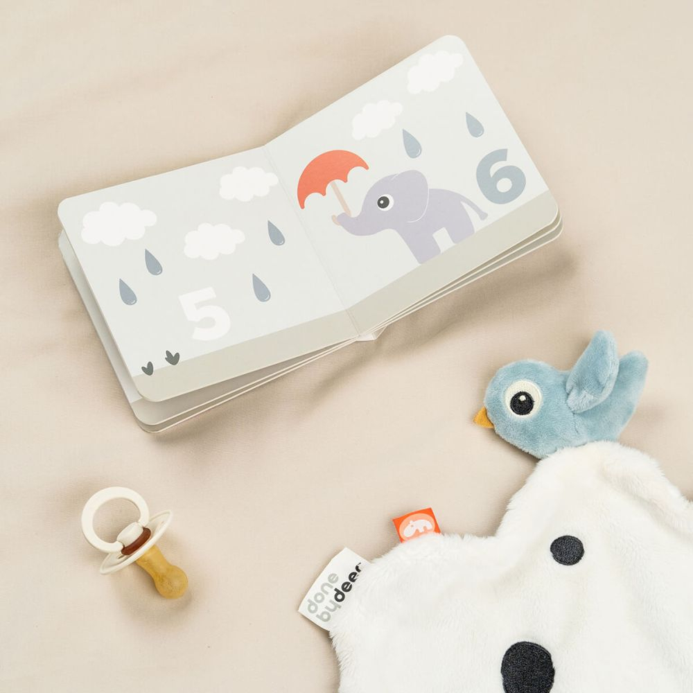 Carticica jucarie educativa numarat Done by Deer Elphee Colour Mix [4]