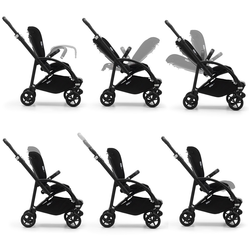 Carucior Bugaboo Bee 6 Aluminiu/Grey-Grey Melange [4]