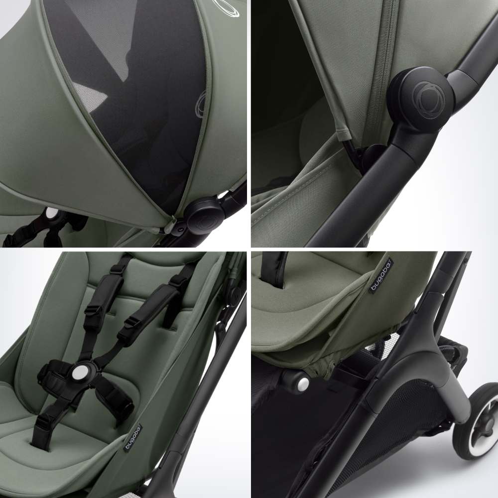 Carucior Bugaboo Butterfly Black/Forest Green [6]
