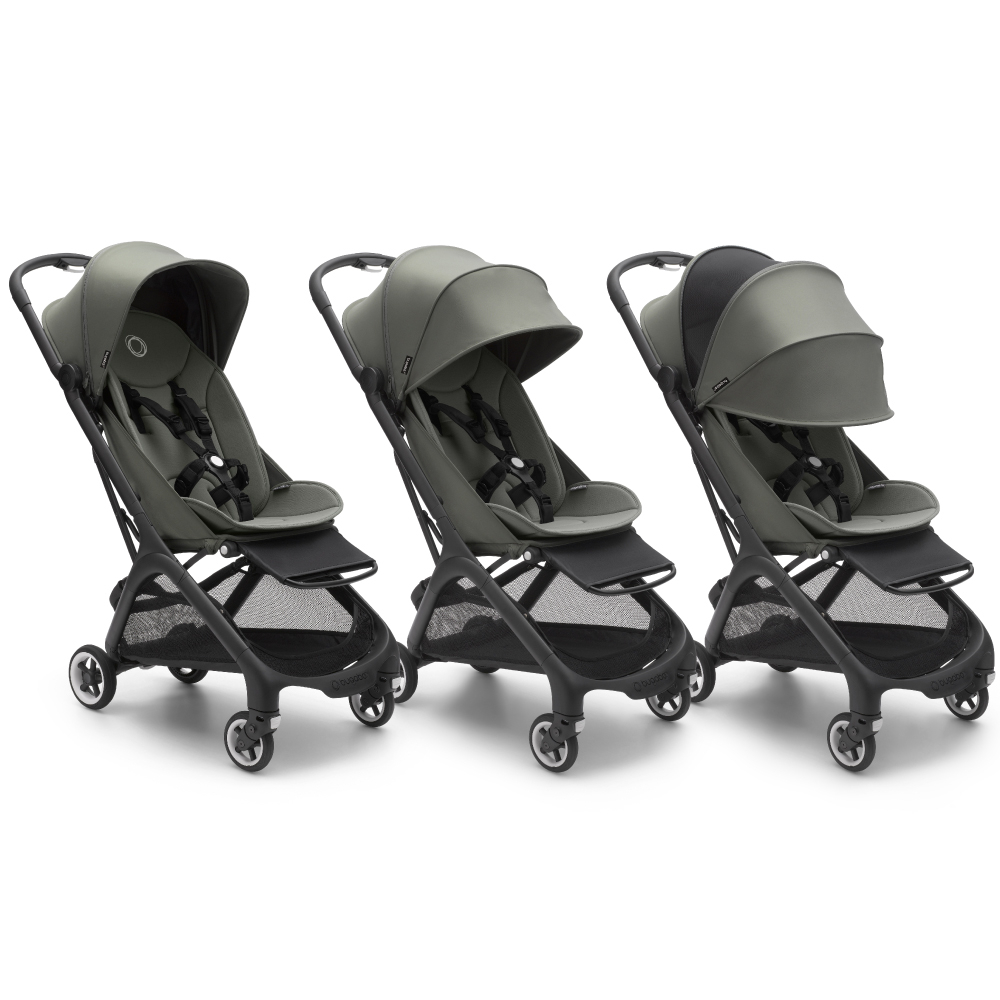 Carucior Bugaboo Butterfly Black/Forest Green [5]