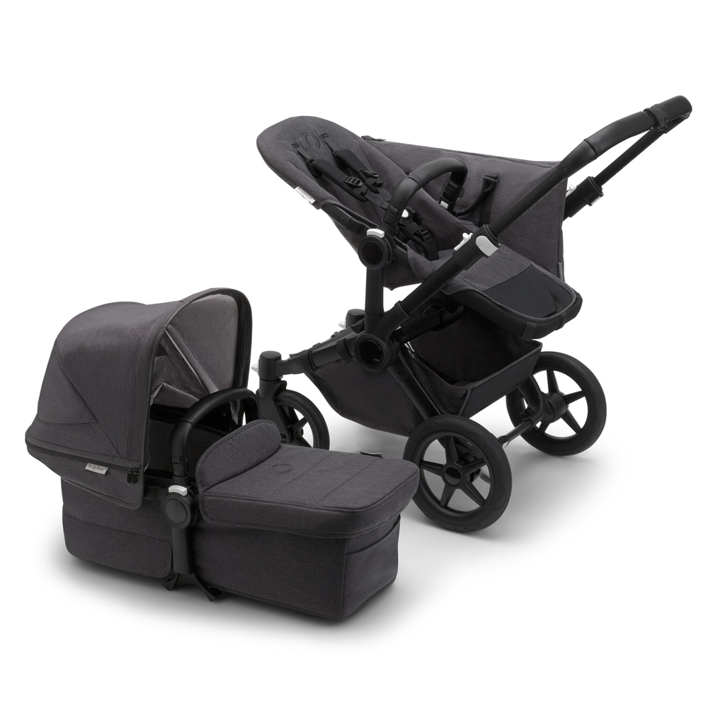 Carucior Bugaboo Donkey 5 Mono Mineral Black/Washed Black [3]
