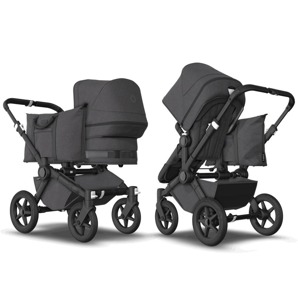 Carucior Bugaboo Donkey 5 Mono Mineral Black/Washed Black [4]
