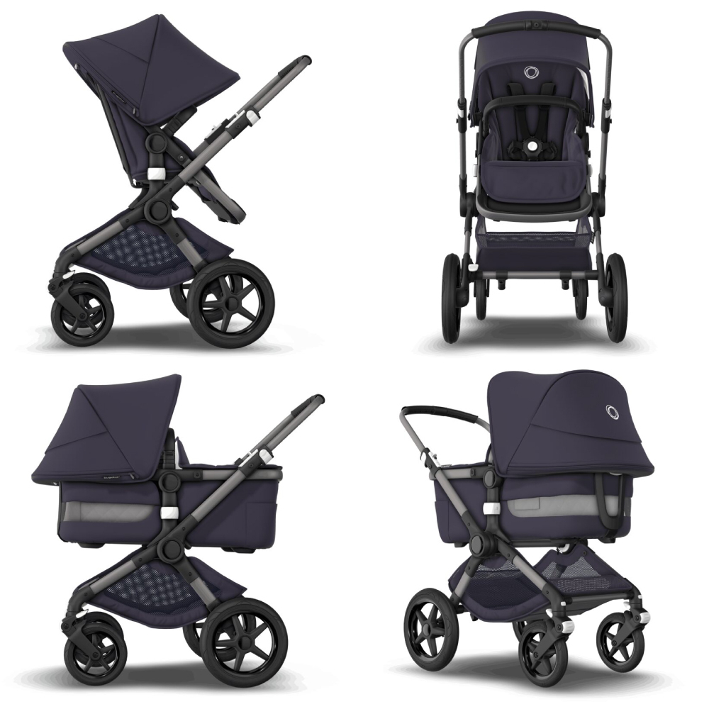 Carucior Bugaboo Fox 3 Classic Graphite/Dark Navy 2 in 1 [3]
