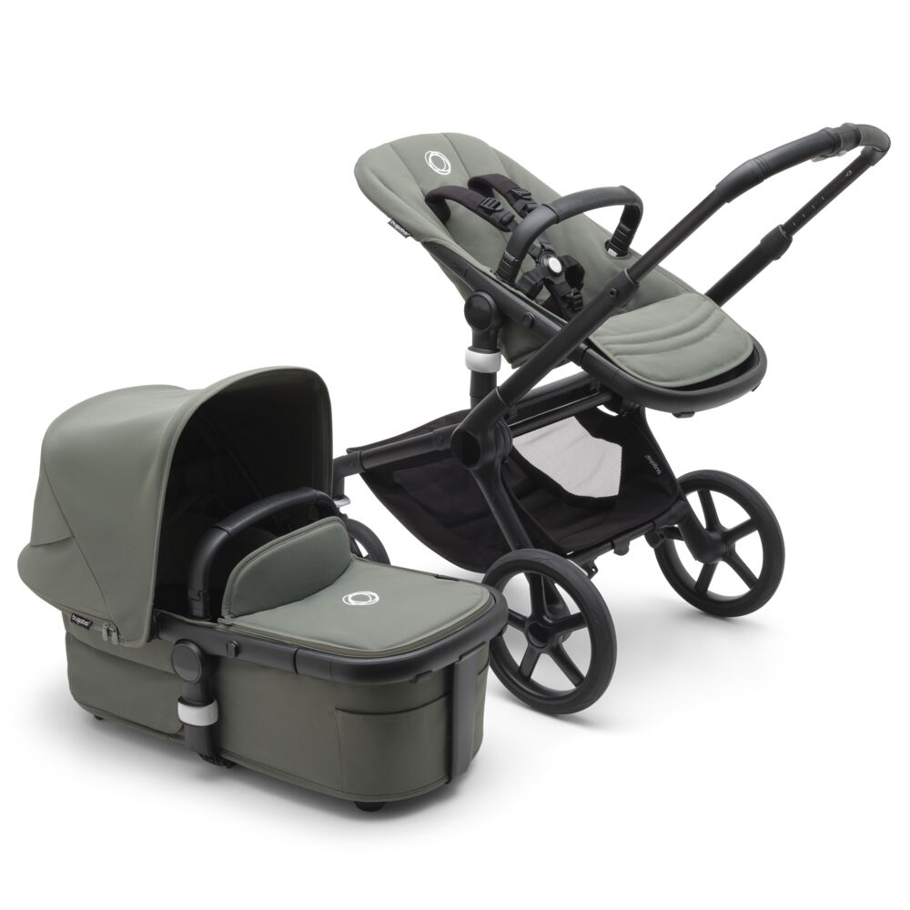 Carucior Bugaboo Fox 5 Black/Forest Green 2 in 1 [2]