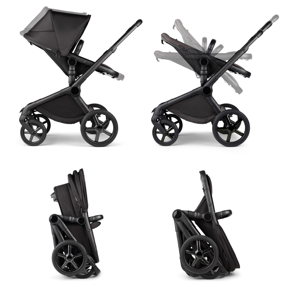 Carucior Bugaboo Fox 5 Noir Limited Edition Black Moonlight 2 in 1 [7]