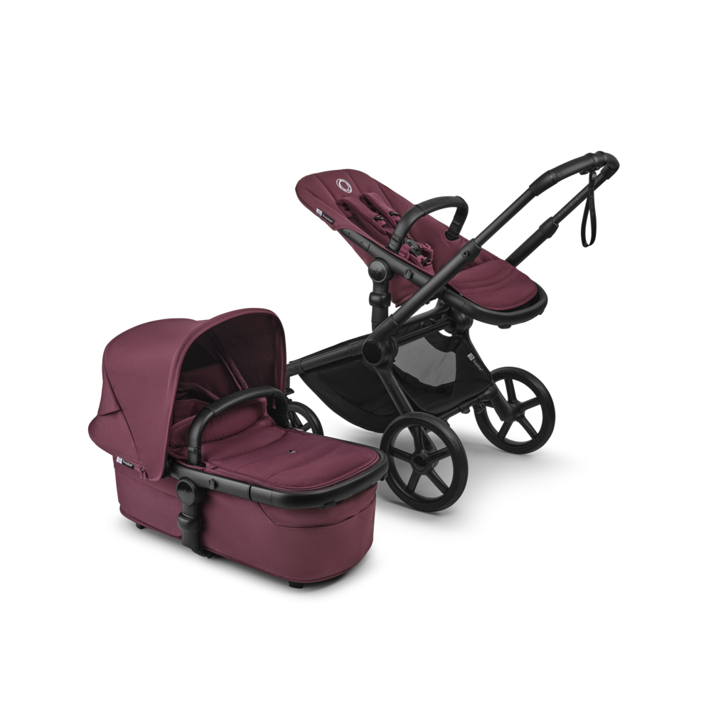Carucior Bugaboo Fox 5 Renew Black/Dark Cherry 2 in 1 [2]