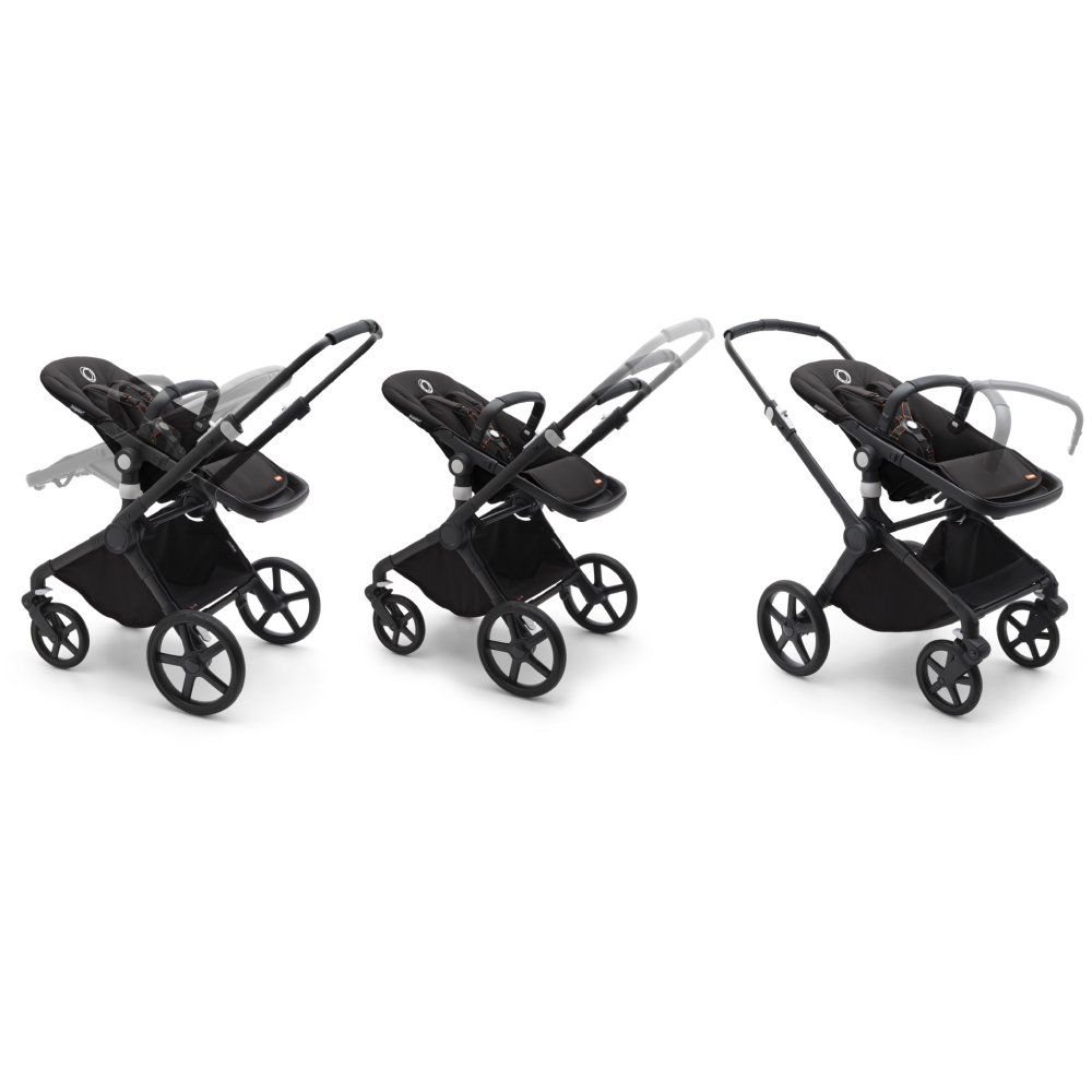 Carucior Bugaboo Fox Cub Black/Desert Beige 2 in 1 [8]