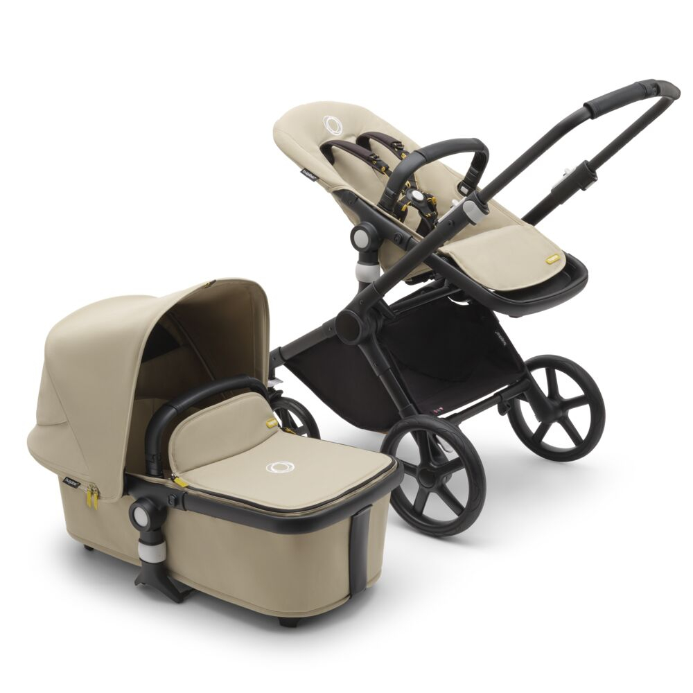 Carucior Bugaboo Fox Cub Black/Desert Beige 2 in 1 [2]