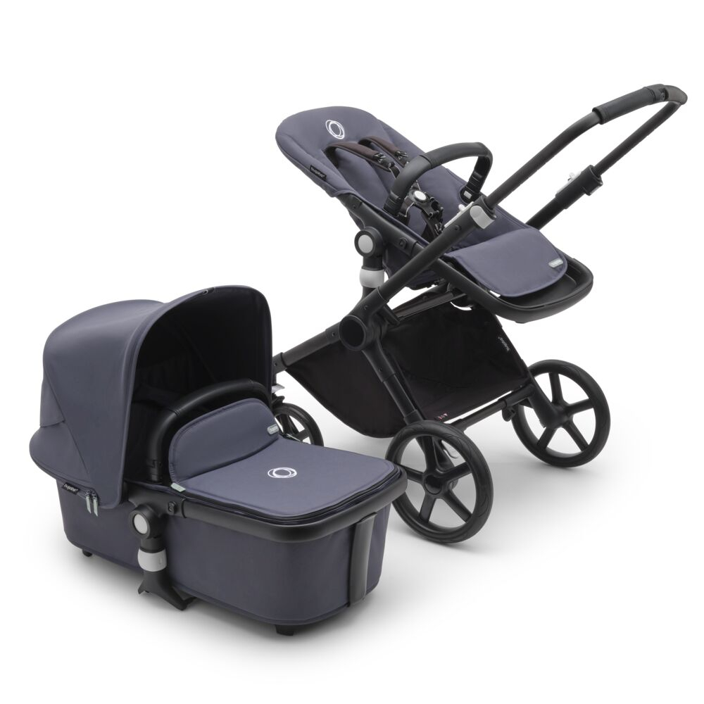 Carucior Bugaboo Fox Cub Black/Stormy Blue 2 in 1 [2]
