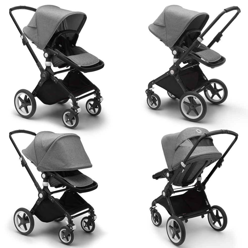 Carucior Bugaboo Lynx Aluminium/Black 2 in 1 [4]