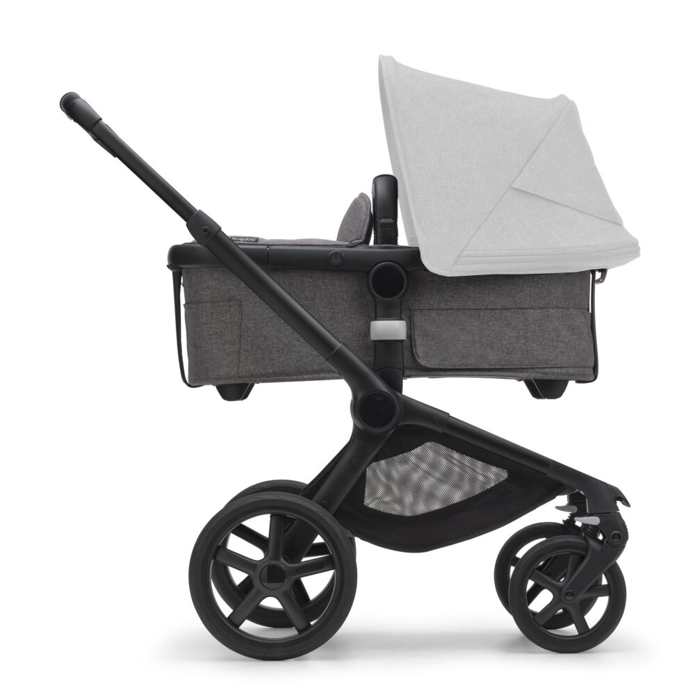 Carucior Bugaboo personalizat Fox 5 Black/Grey Melange 2 in 1 [3]