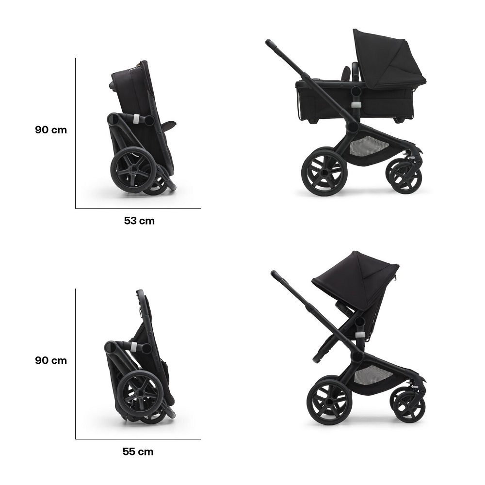 Carucior Bugaboo personalizat Fox 5 Graphite/Midnight Black 2 in 1 [6]