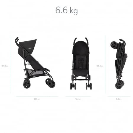 Carucior Graco EZLite Midnight [6]