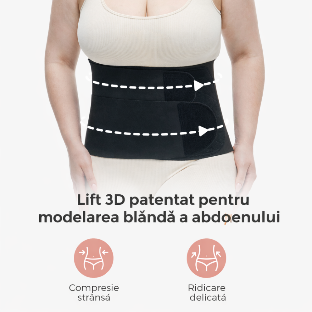 Centura postpartum Momcozy Ergowrap Petite Black M [3]