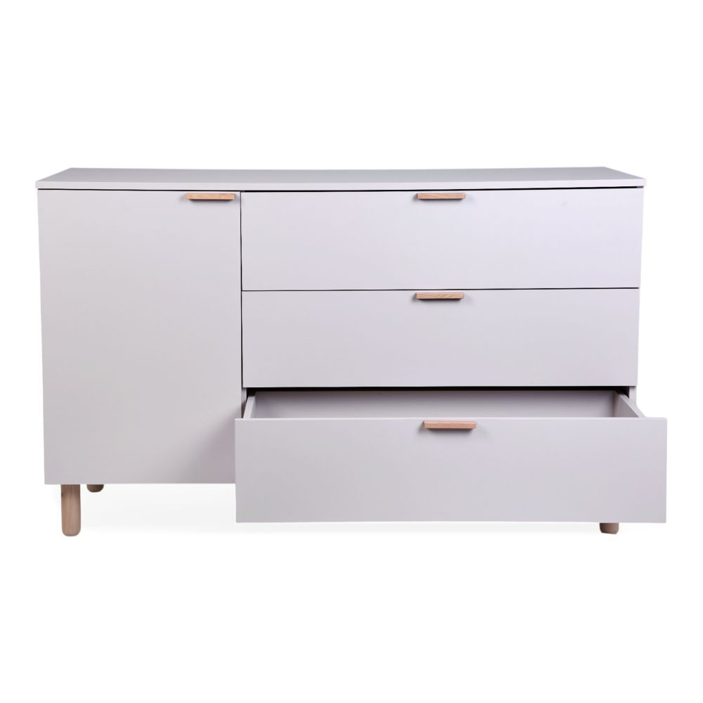 Comoda Childhome Clay 137x77x98 cm cu masa de infasat [6]