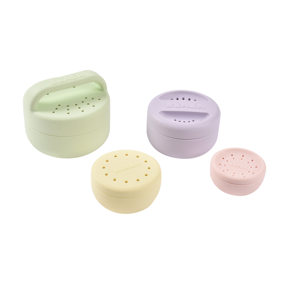 Set 4 jucarii de baie Beaba din silicon [7]