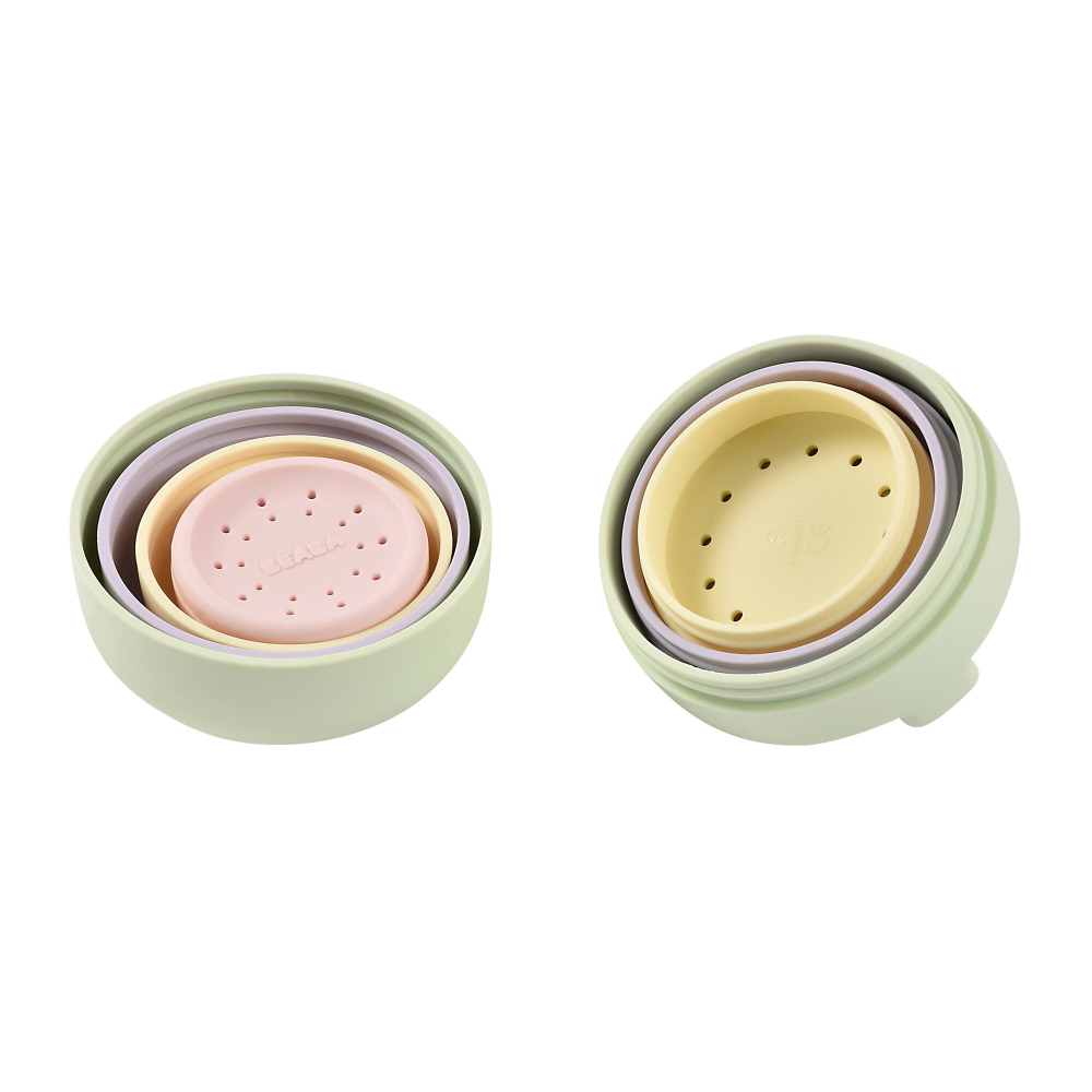 Set 4 jucarii de baie Beaba din silicon [2]