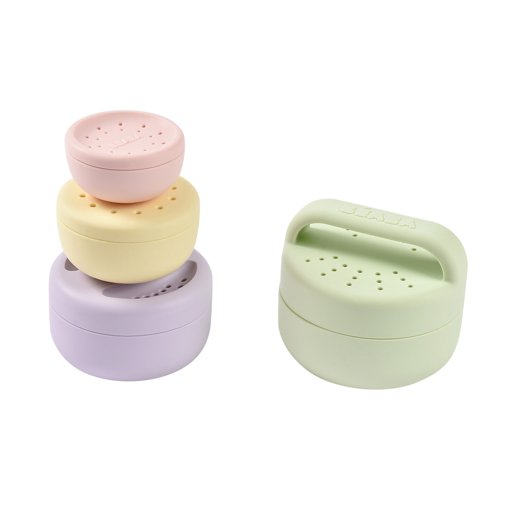 Set 4 jucarii de baie Beaba din silicon [5]