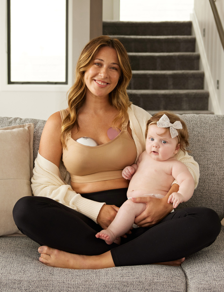 Dispozitiv masaj pentru lactatie Momcozy Hands-Free [6]