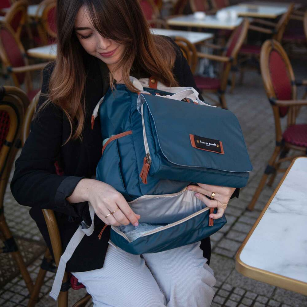 Geanta de infasat Baby On Board Camille Ocean [4]