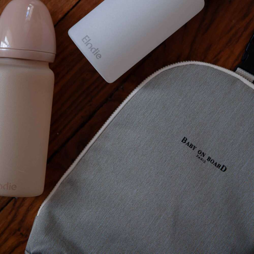 Geanta de infasat Baby On Board Juliette Pebble Grey [6]