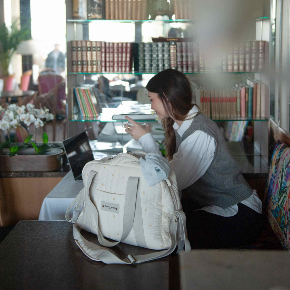 Geanta de infasat Baby On Board Simply Cotton [3]