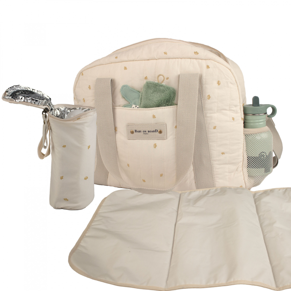 Geanta de infasat Baby On Board Simply Cotton [10]