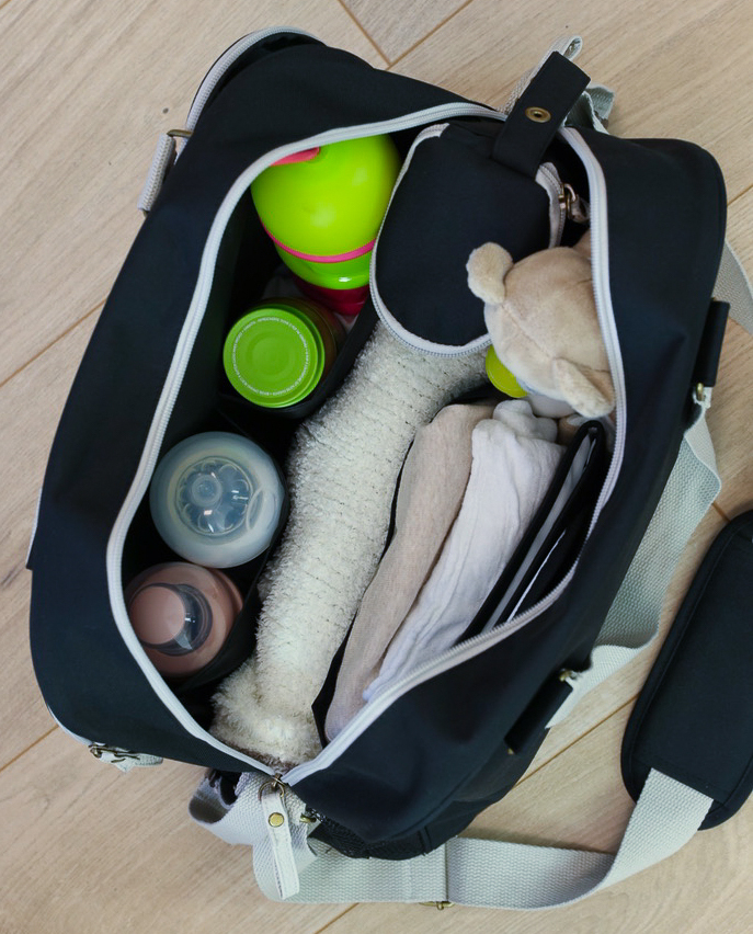 Geanta de infasat Baby On Board Simply My Baby Noir [4]