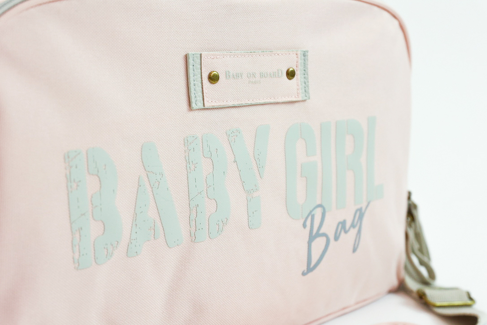 Geanta de infasat Baby On Board Simply My Baby Rose [3]